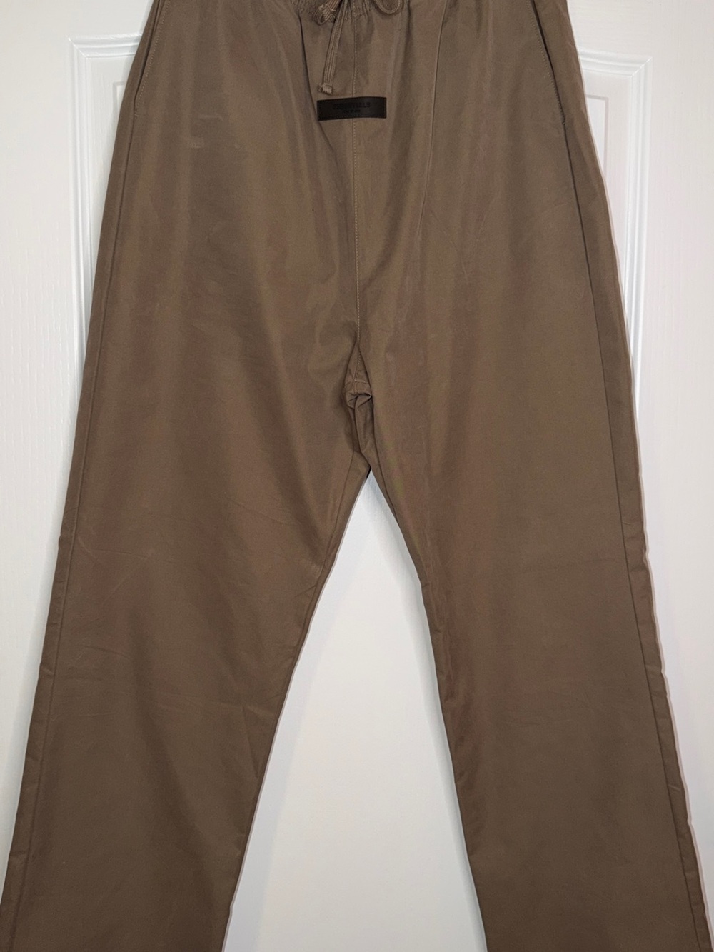 Fear of God Essentials Tan Drawstring Trouser